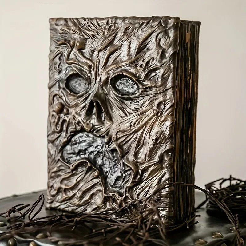 Art Craft New Year - Vintage Necronomicon - Dark Magic Summoning