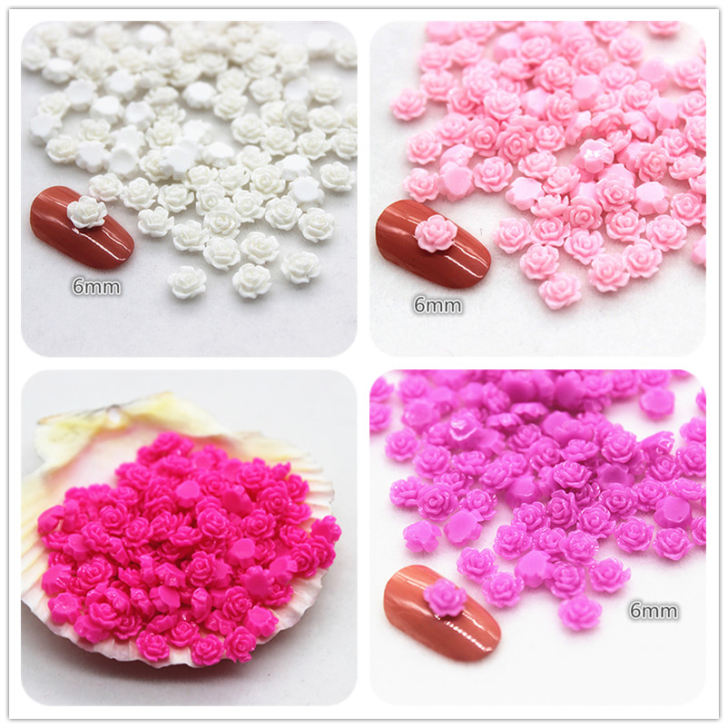 Art Craft New Year - Bộ 100 6 Mm Nhựa Hoa