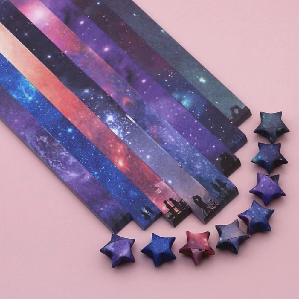Art Craft Show - 540 Sheets Cute Colorful Star Origami