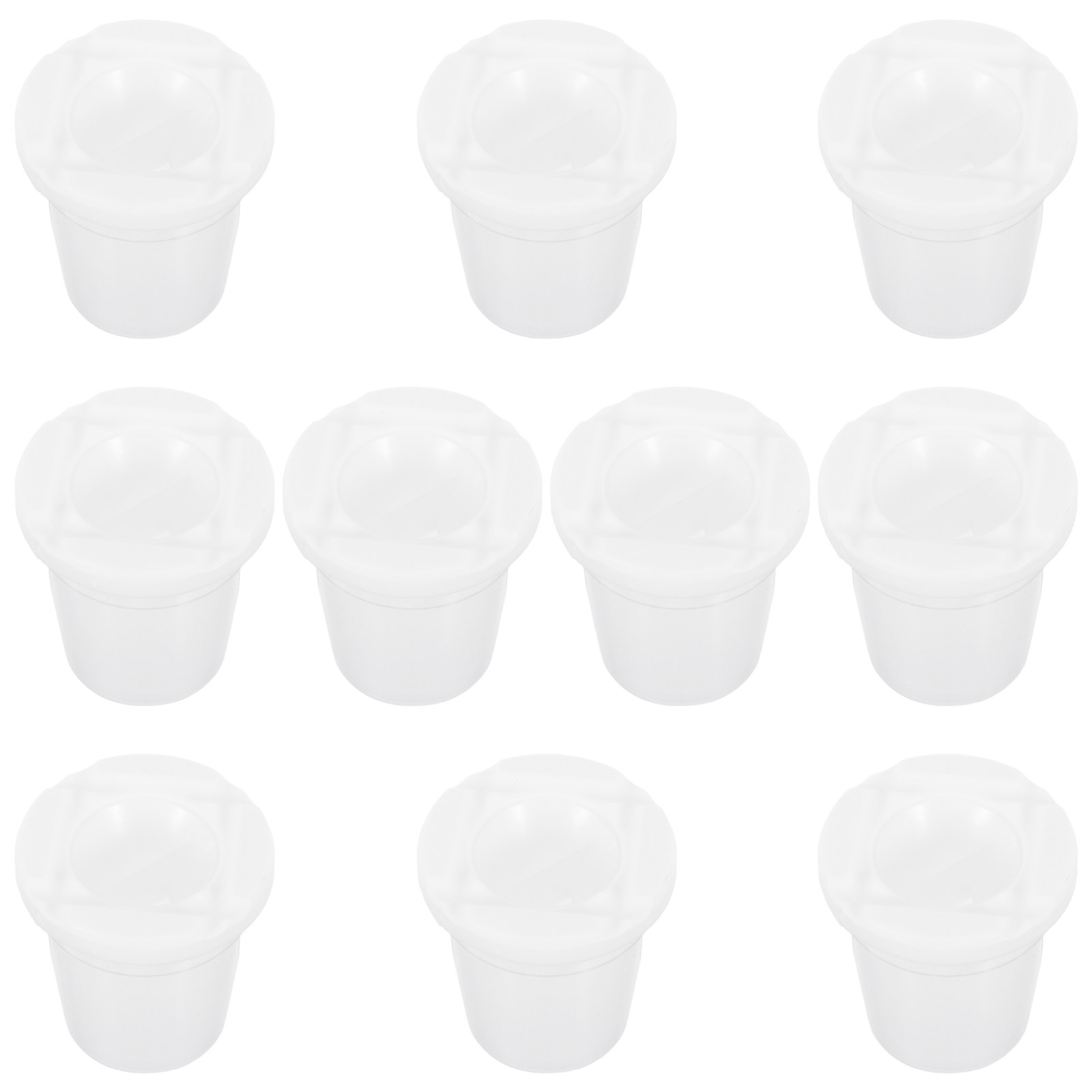 Art Craft For Preschoolers - 10Pcs Reusable Spill Proof Paint Cups