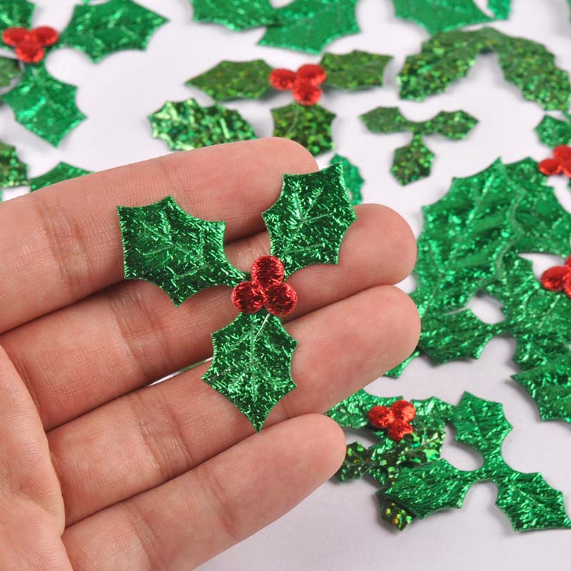 100Pcs 25-60mm Christmas Tree  - đánh giá và giá Art Craft New Year
