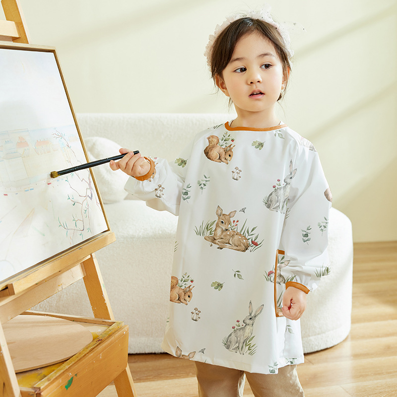 Children Waterproof Art Cover  - đánh giá và giá Art Craft For Preschoolers