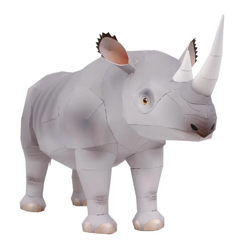 Rhinoceros Hook-lipped Handmad - đánh giá và giá Art Craft Center