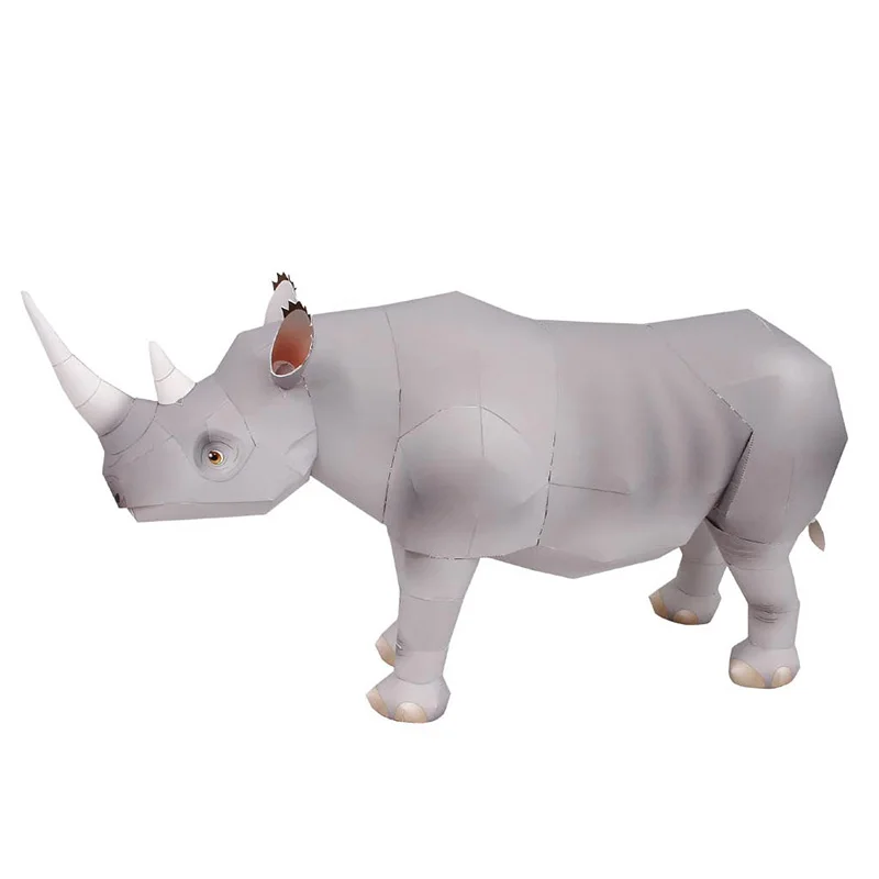 Rhinoceros Hook-lipped Handmad - đánh giá và giá Art Craft Center