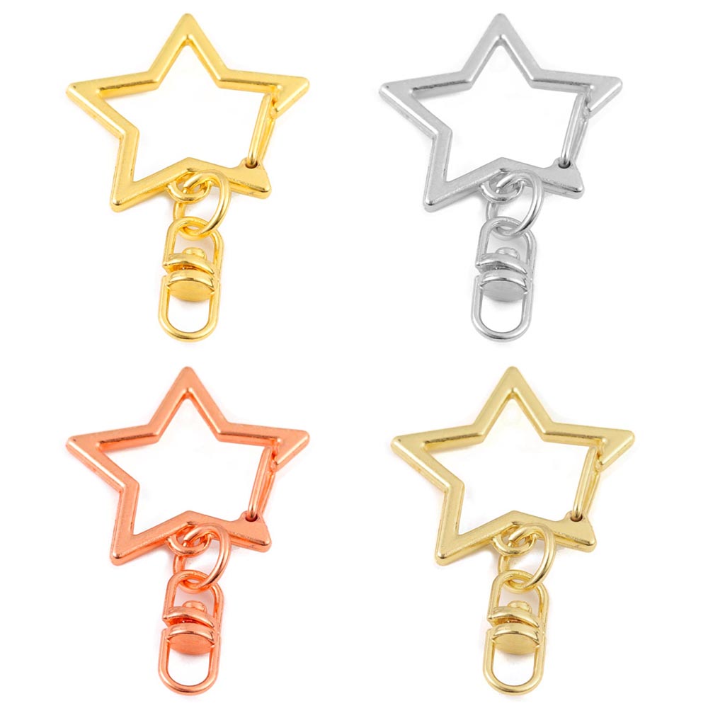 10Pcs Alloy Star Shaped Snap K - đánh giá và giá Art Craft Store