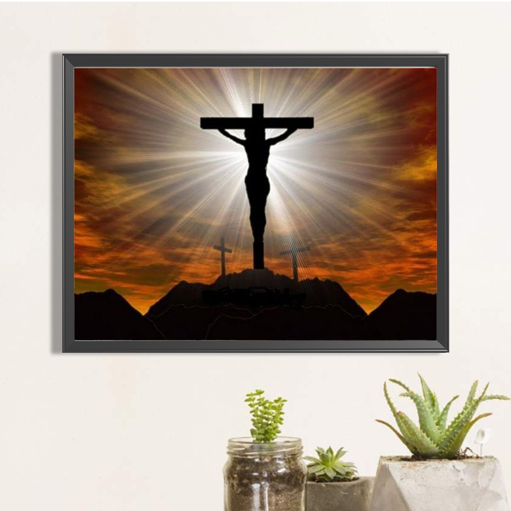 Cross Jesus Full DIY 5D Round  - đánh giá và giá Art Craft Ideas For Adults