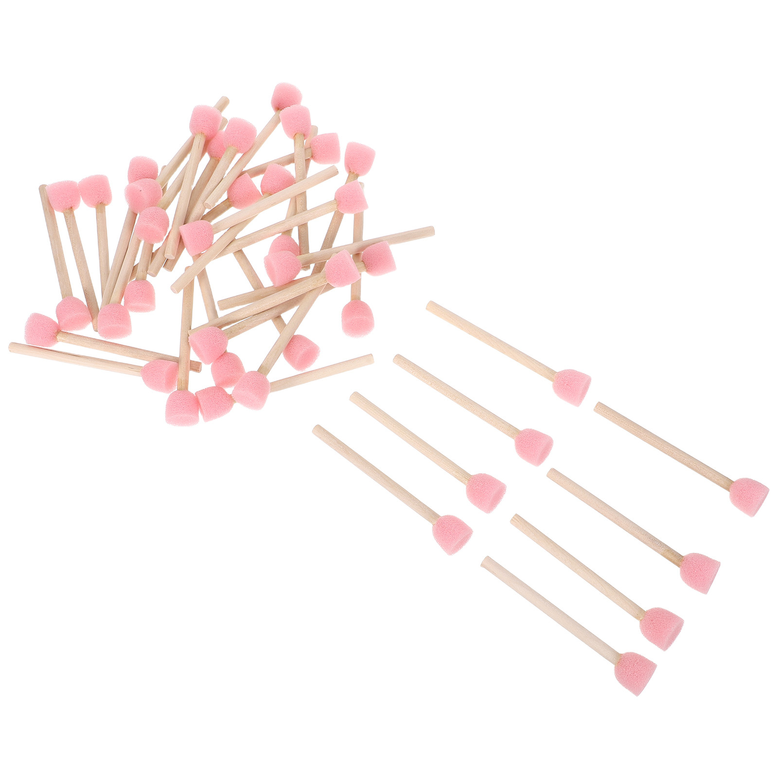 40Pcs Round Sponge Brushes Set - đánh giá và giá Art Craft For Preschoolers