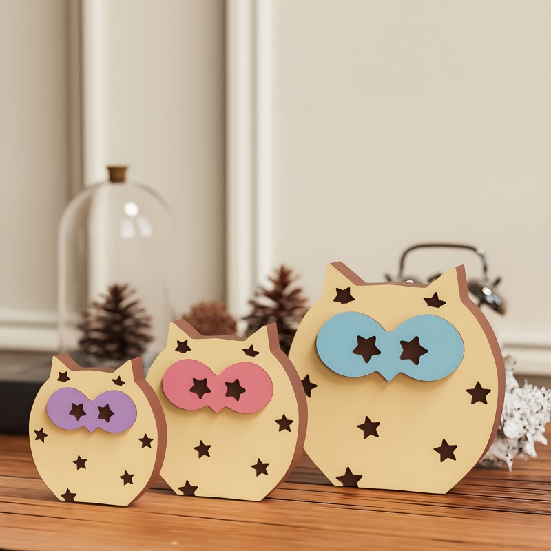 Owl Desktop Ornament Silicone  - đánh giá và giá Art Craft Show