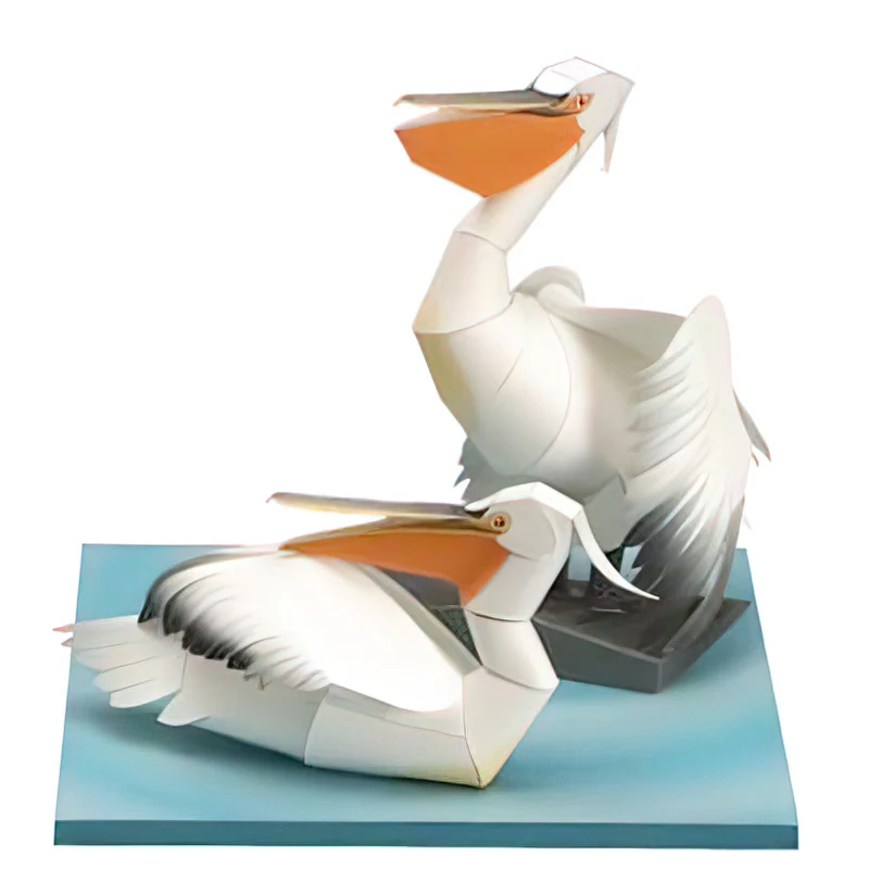 Dalmatian Pelican Origami Art  - đánh giá và giá Art Craft Center