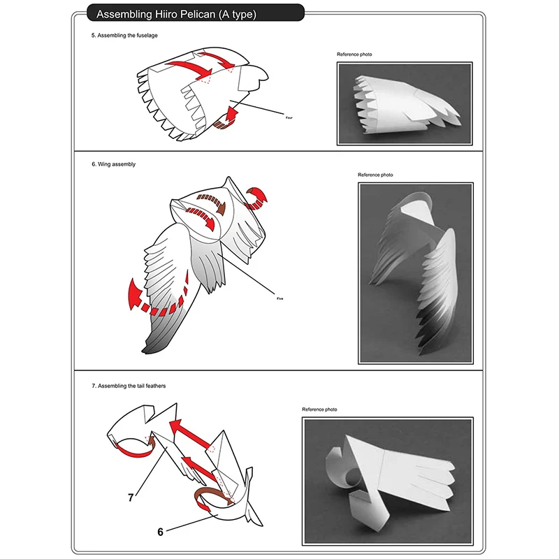 Dalmatian Pelican Origami Art  - đánh giá và giá Art Craft Center