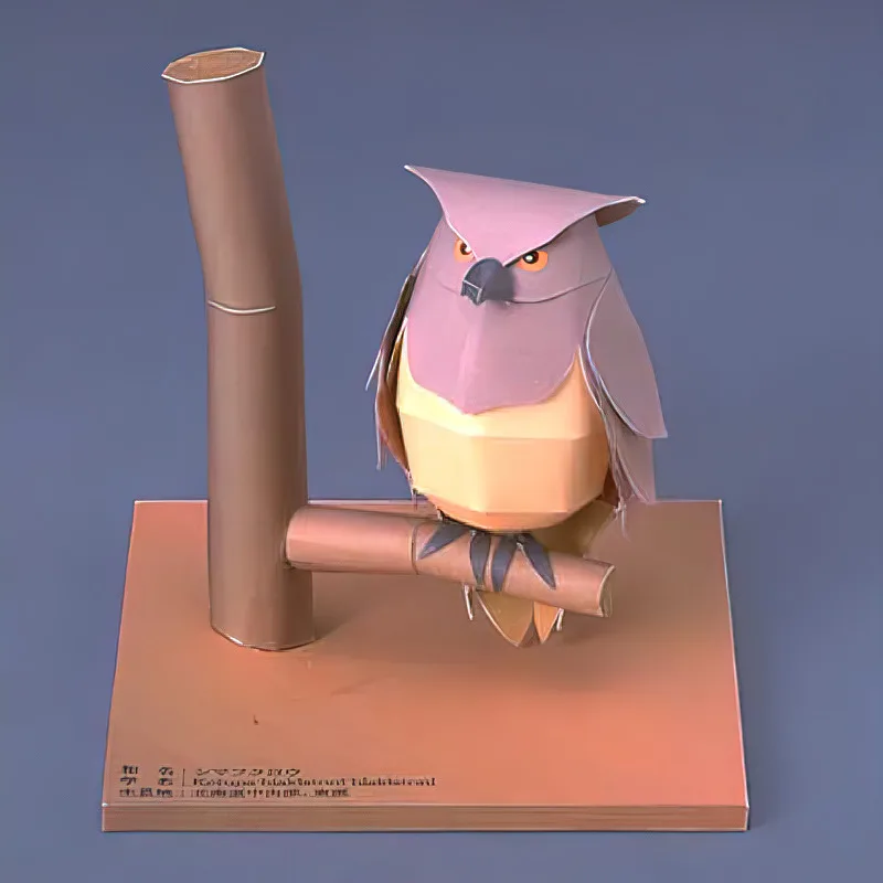 Blakiston's Fish Owls Origami  - đánh giá và giá Art Craft Center