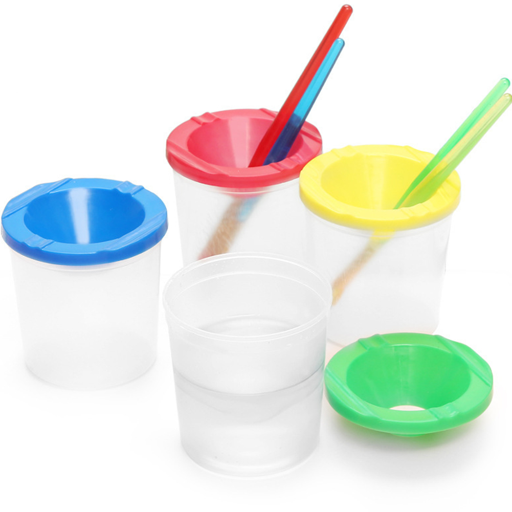 Paint Cups with Colored Lids P - đánh giá và giá Art Craft Cup
