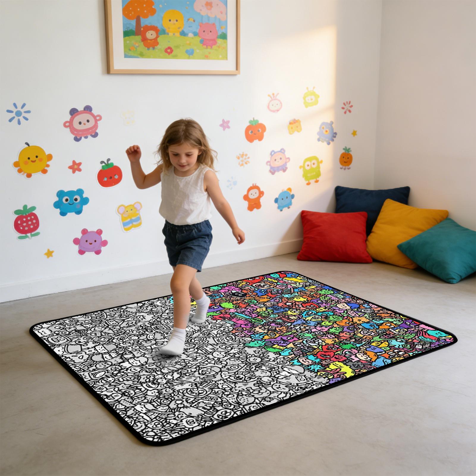 Coloring Blanket DIY Washable  - đánh giá và giá Art Craft For Preschoolers