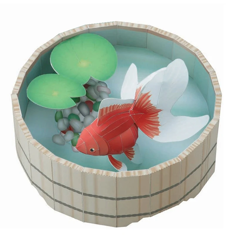 Goldfish Fish Origami Art Mini - đánh giá và giá Art Craft Center