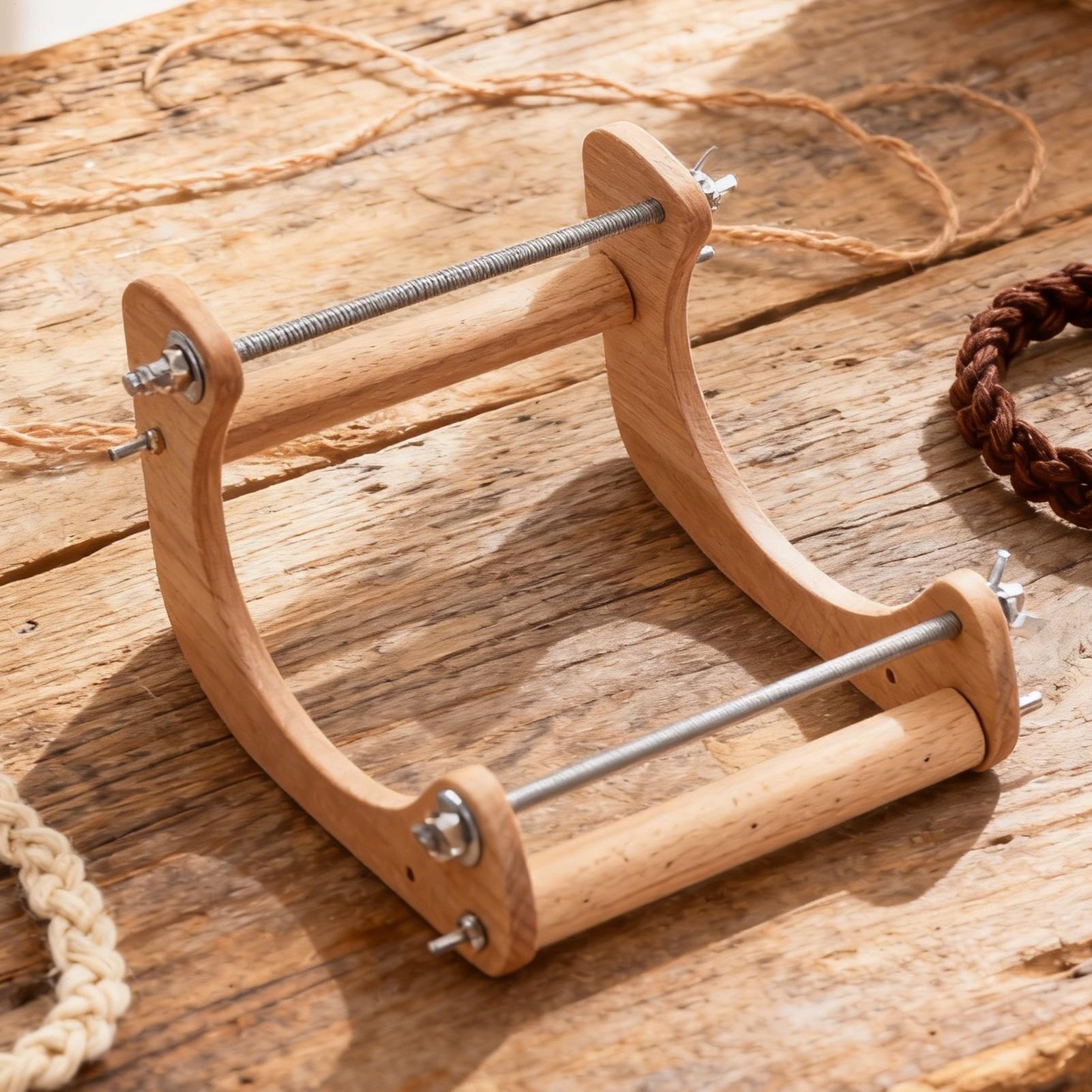 Wood Beading Loom Adjustable V - đánh giá và giá Loom Weaving Frame