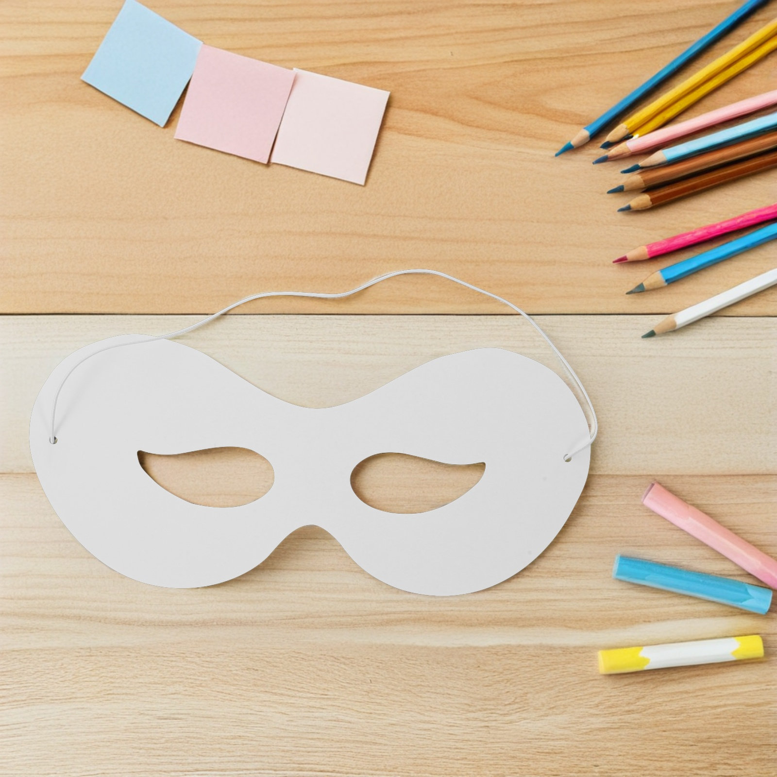 40Pcs Color Your Own Masks Bla - đánh giá và giá Art Craft In Paper