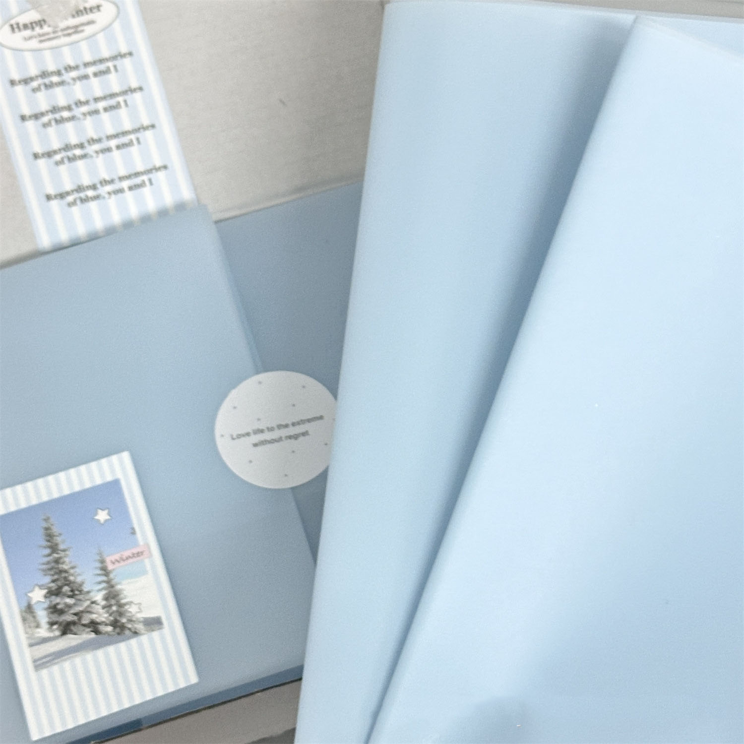 5 Sheets/Pack White Blue Green - đánh giá và giá Art Craft New Year