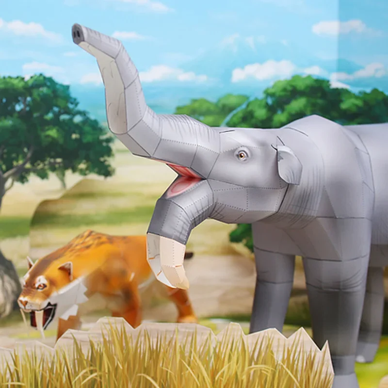 Deinotherium Elephant Origami  - đánh giá và giá Art Craft Center