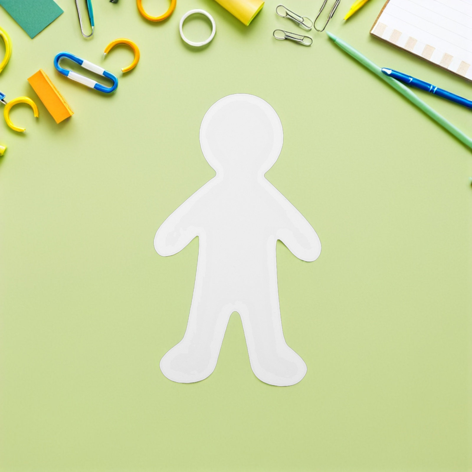 Blank People Cardboard Cutouts - đánh giá và giá Art Craft For Preschoolers
