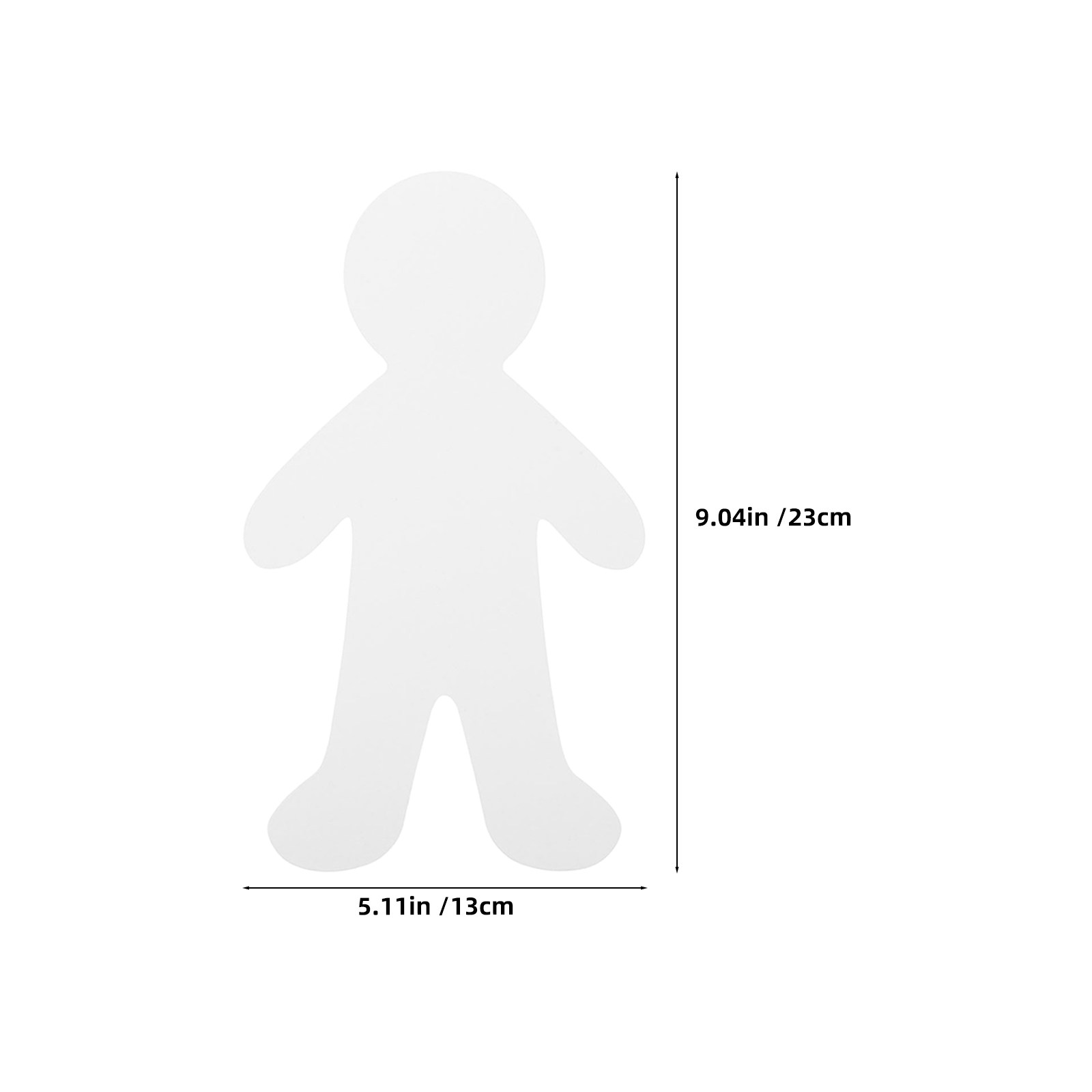 Blank People Cardboard Cutouts - đánh giá và giá Art Craft For Preschoolers
