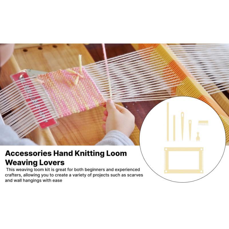Wooden Weaving Loom Kit Handcr - đánh giá và giá Loom Weaving Frame