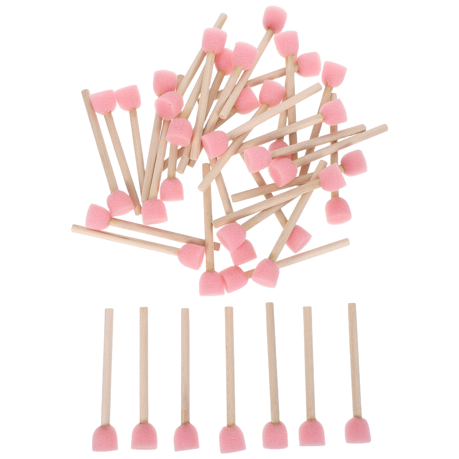 Round Sponge Brushes 40 Piece  - đánh giá và giá Art Craft For Preschoolers