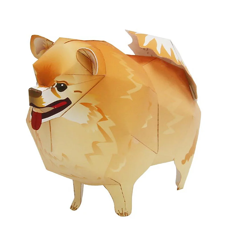 Pomeranian Dog Folding Origami - đánh giá và giá Art Craft Center