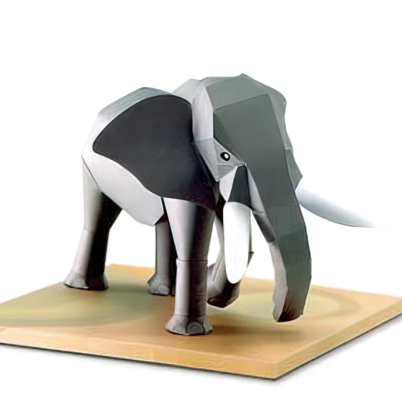 African Elephant Origami Art M - đánh giá và giá Art Craft Center