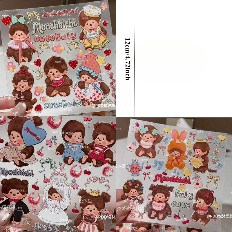 Monchhichi Vintage Waterproof  - đánh giá và giá Art Craft Material