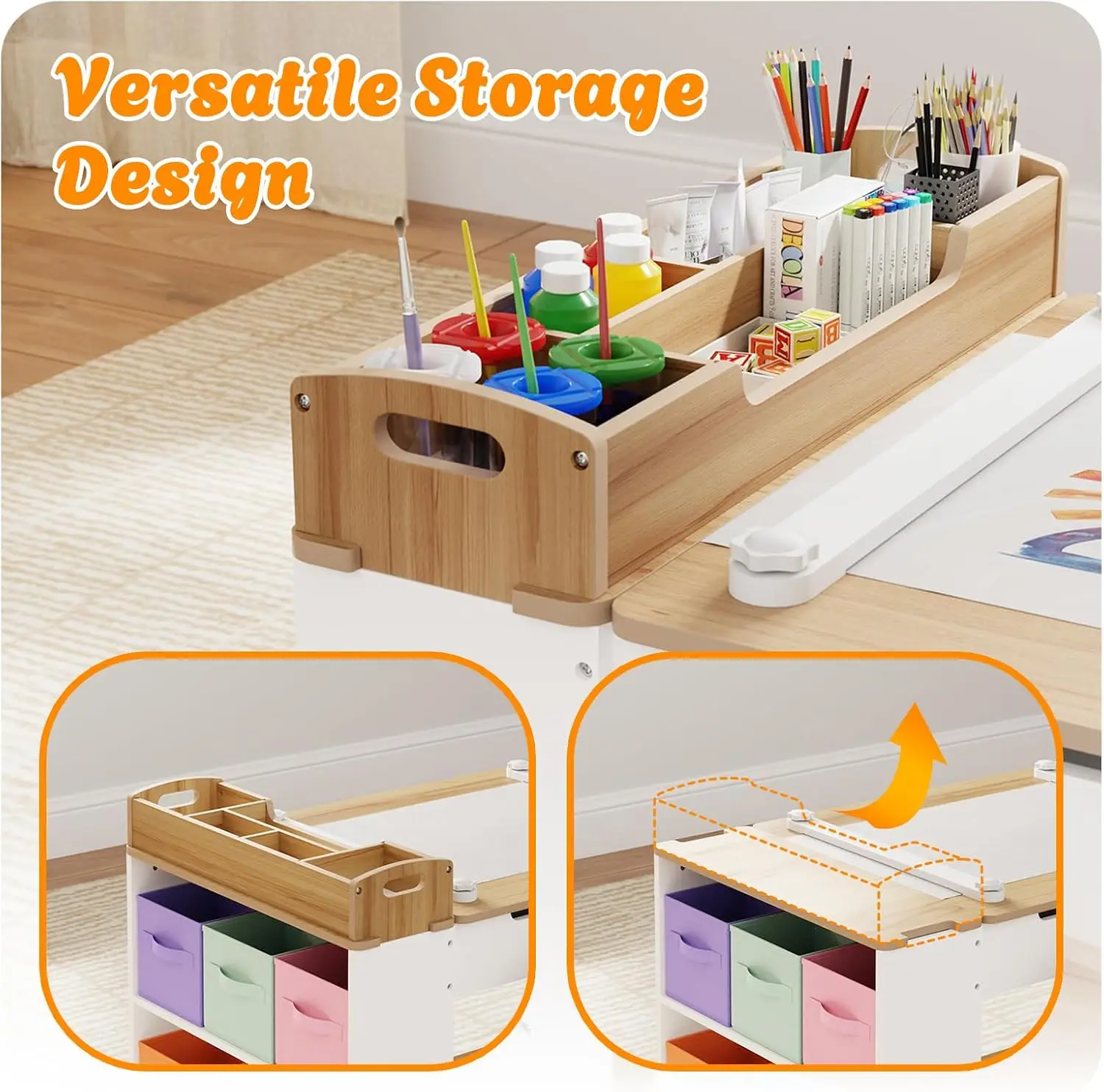Kids Art Table and Chair Set w - đánh giá và giá Art Craft For Toddlers