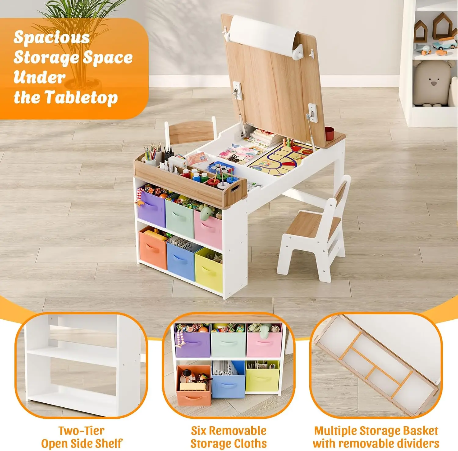 Kids Art Table and Chair Set w - đánh giá và giá Art Craft For Toddlers