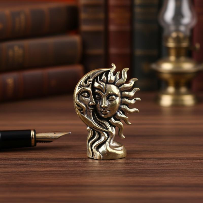 Brass Sun and Moon Craft Ornam - đánh giá và giá Art Craft New Year