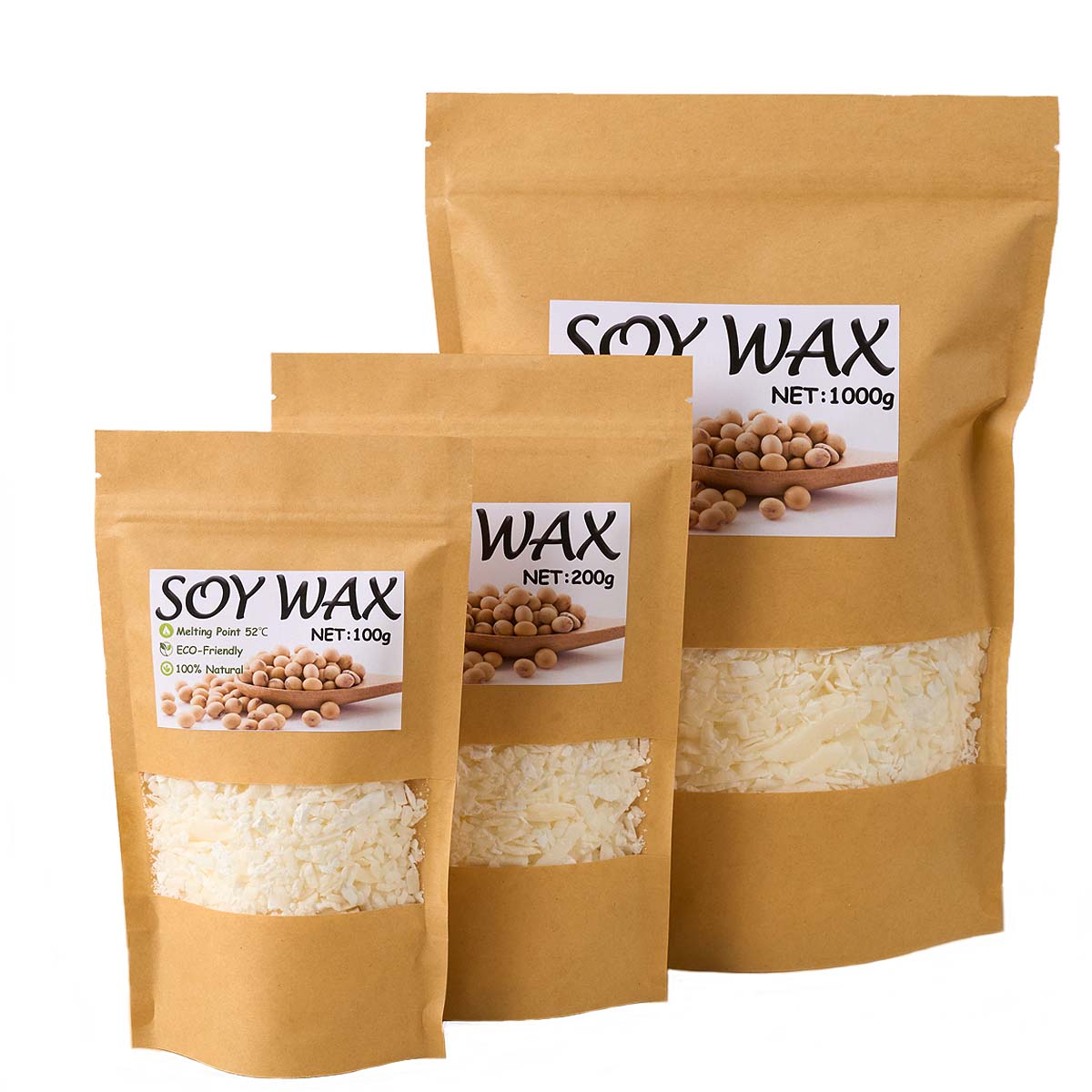 1 Pounds Pure White Soy Wax Fo - đánh giá và giá Candle Making Wax