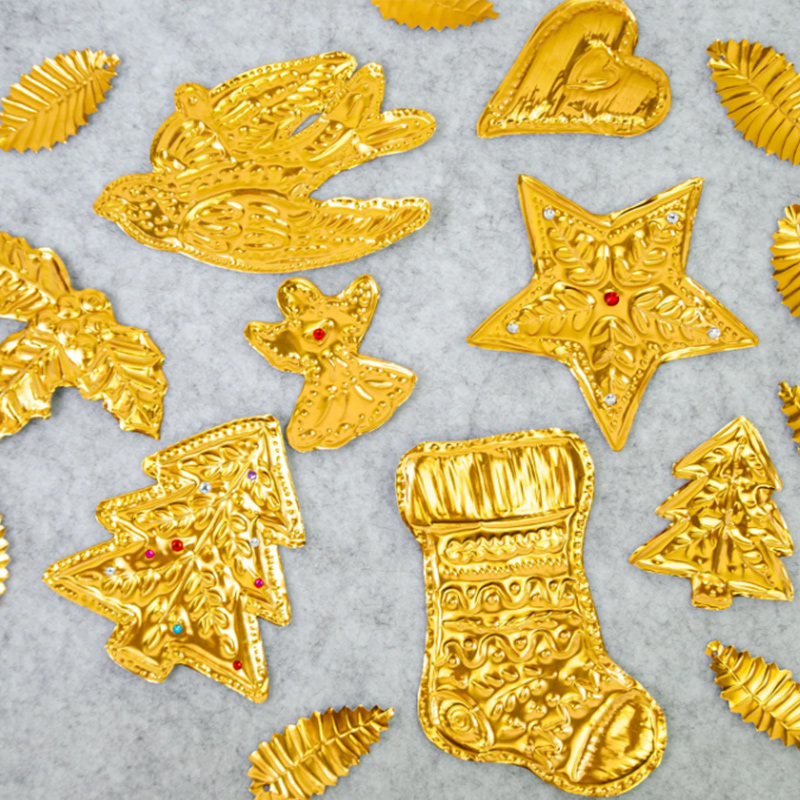 DIY Gold Foil Art Relief Chris - đánh giá và giá Art Craft In Paper
