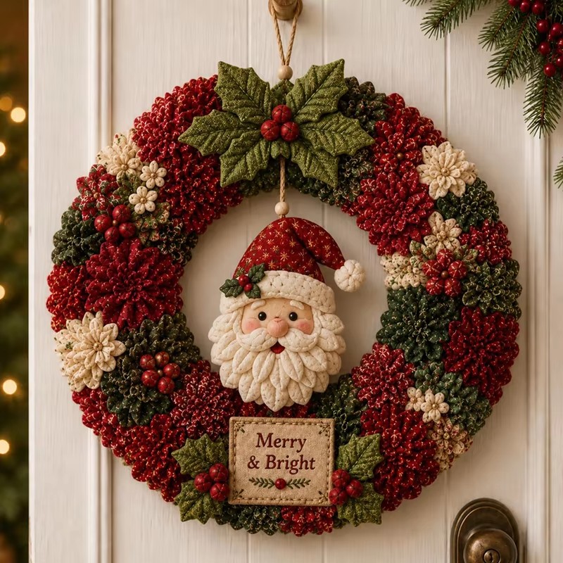3D Christmas Fabric Poke Art K - đánh giá và giá Art Craft Material