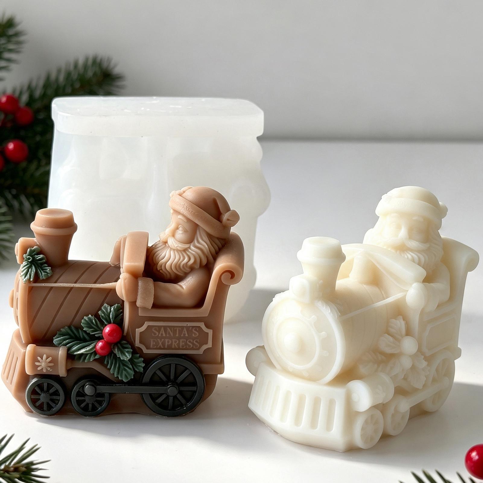 Christmas Candle Mold Train Sh - đánh giá và giá Art Craft Show