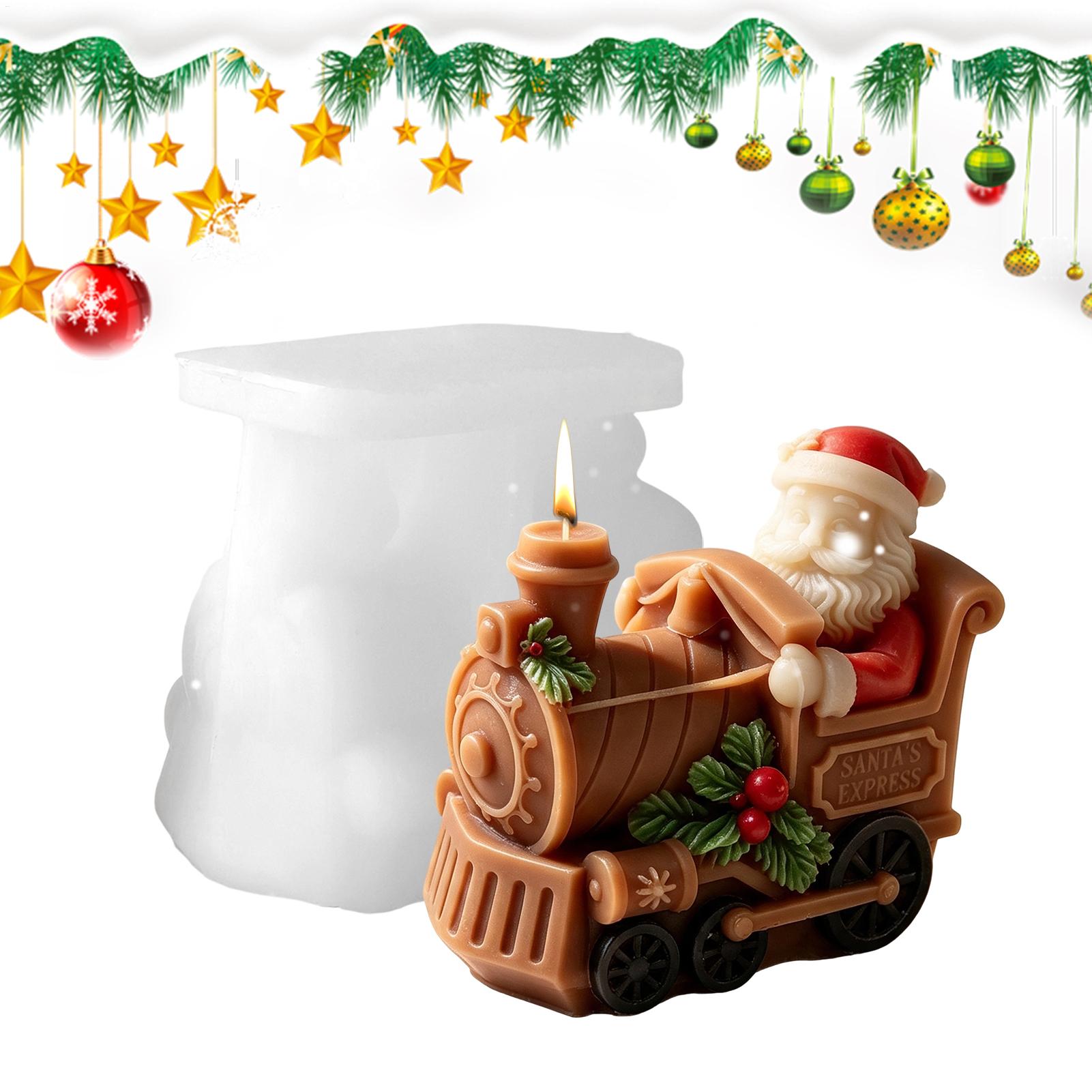 Christmas Candle Mold Train Sh - đánh giá và giá Art Craft Show