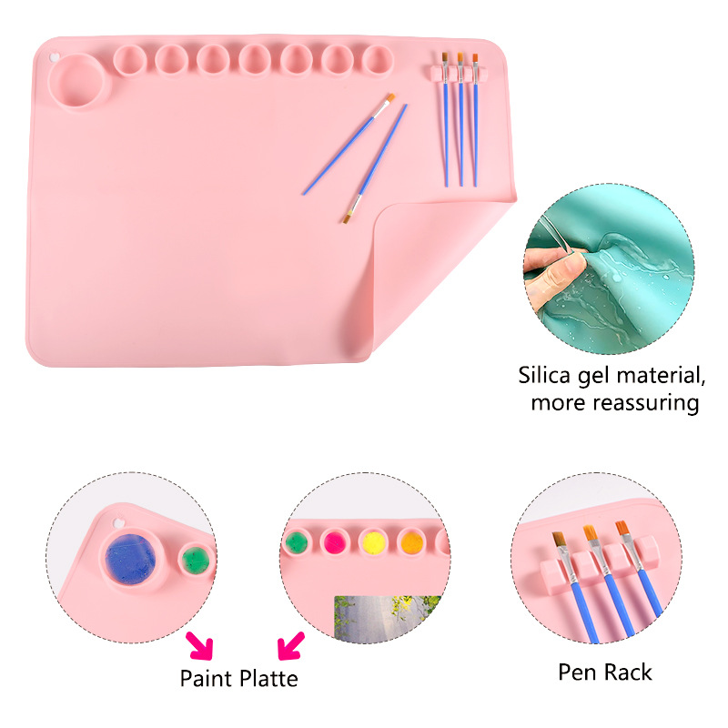 60X40cm Silicone Tranh Thảm Dí - đánh giá và giá Art Craft Clay