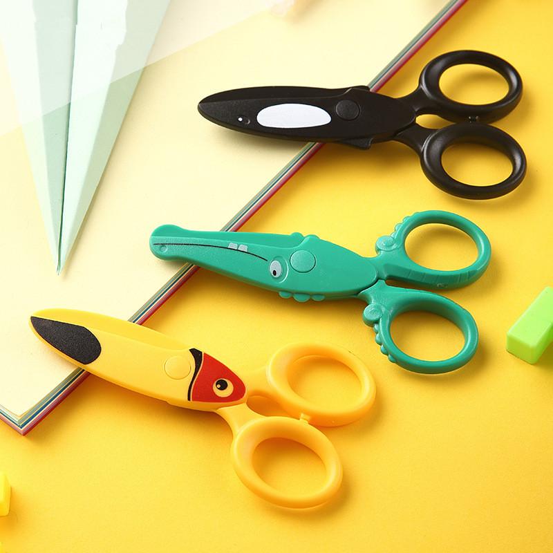 *3Pcs Kids Plastic Scissors Cu - đánh giá và giá Art Craft For Preschoolers