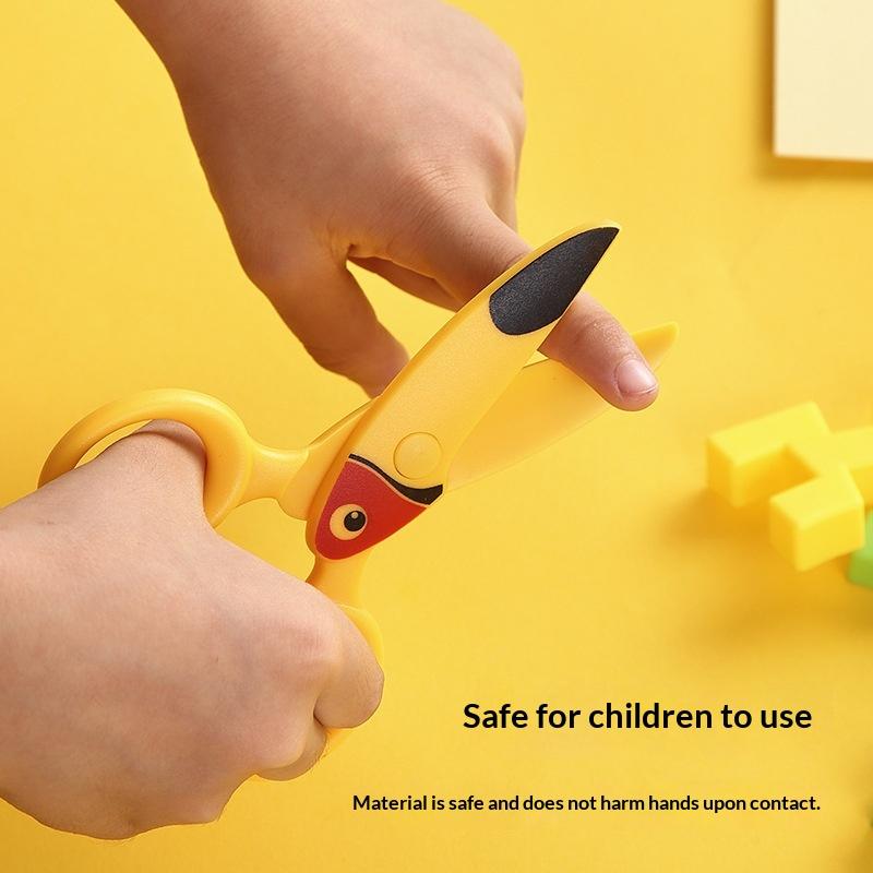 *3Pcs Kids Plastic Scissors Cu - đánh giá và giá Art Craft For Preschoolers