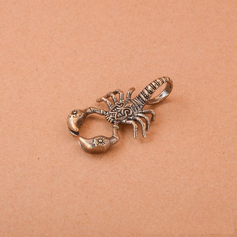 Hand Carved Brass Scorpion Pen - đánh giá và giá Art Craft New Year