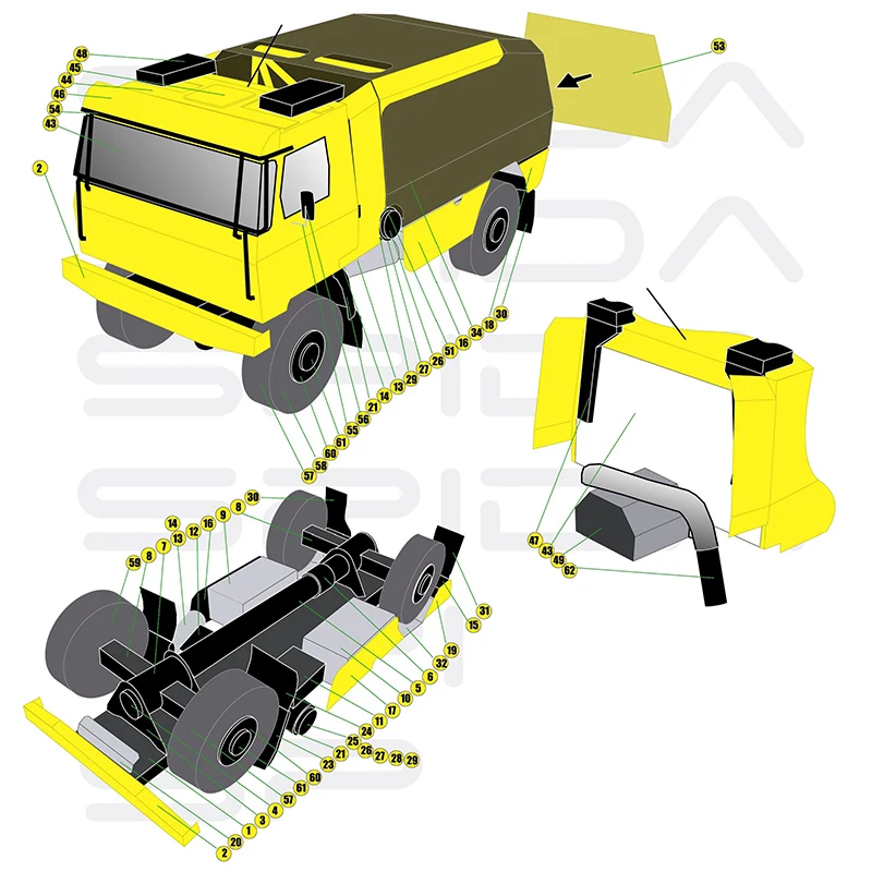 Tatra 815 2008 Truck 1:53 Daka - đánh giá và giá Art Craft Center
