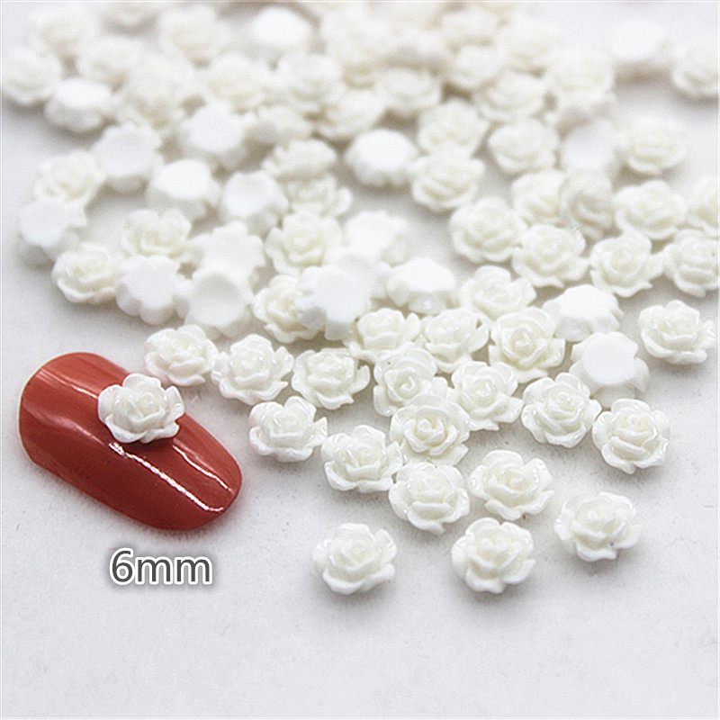 Bộ 100 6 Mm Nhựa Hoa Hồng Mini - đánh giá và giá Art Craft New Year