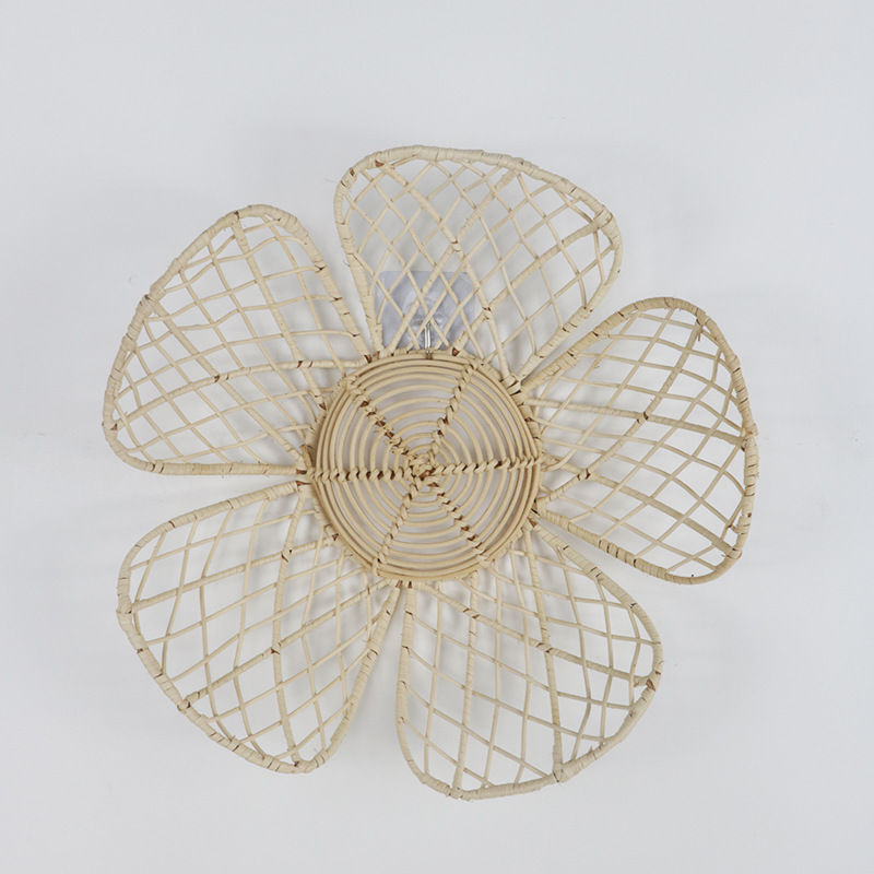 INS Nordic Woven Rattan Flower - đánh giá và giá Art Craft New Year