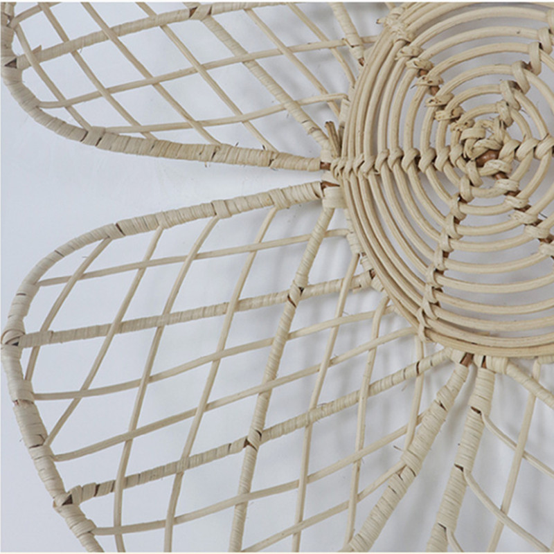 INS Nordic Woven Rattan Flower - đánh giá và giá Art Craft New Year