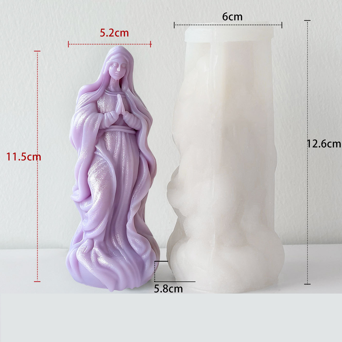 Portrait Candle Mould Decorati - đánh giá và giá Art Craft Show