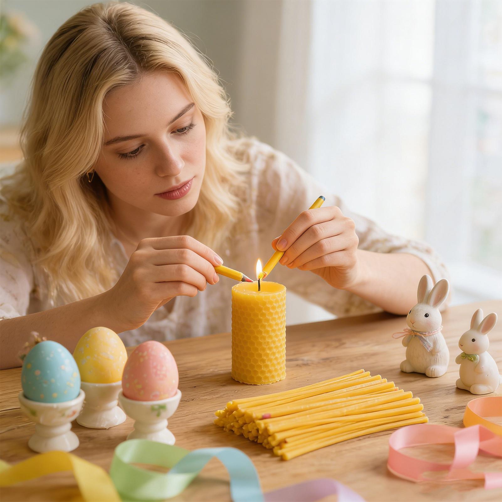 Egg Decorating Beeswax Sticks  - đánh giá và giá Candle Making Wax