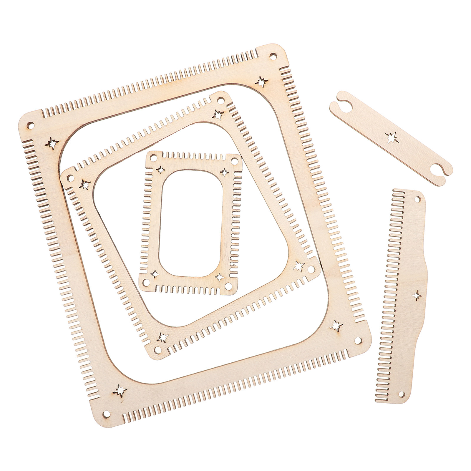 1Set Weaving Loom Kit Wooden H - đánh giá và giá Loom Weaving Frame