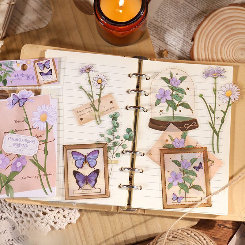 15pcs Butterfly Flower Series  - đánh giá và giá Art Craft 3 Year Old