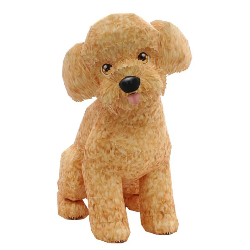 Toy Poodle Dog Folding Origami - đánh giá và giá Art Craft Center